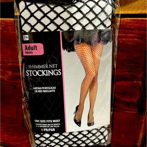 BRAND NEW Adult One Size Shimmer Net Stockings